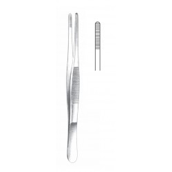 THUMB DRESSING FORCEP 13CM