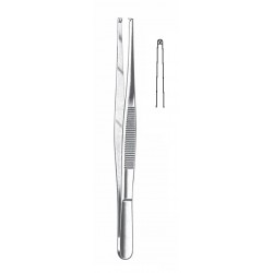 TISSUE FORCEP 1X2 TEETH 10.5CM