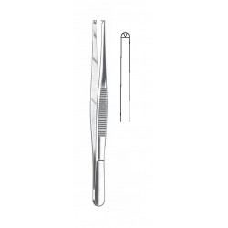 TISSUE FORCEP 1X2 TEETH 20CM