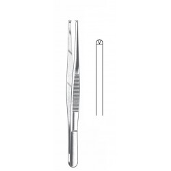 TISSUE FORCEP 1X2 TEETH 25CM