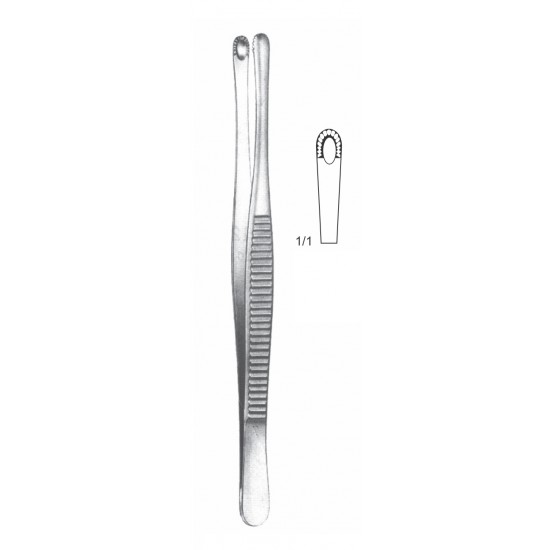 RUSSIAN TISSUE FORCEP 15CM