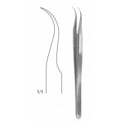 JEWLERS MICRO FORCEP CVD 11.5CM