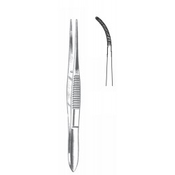 IRIS DRESSING FORCEP HALF CVD 10.5CM