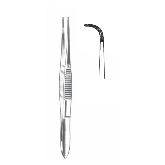 IRIS DRESSING FORCEP FULL CVD 10.5CM