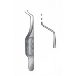 GILL-HESS MICRO TISSUE FORCEP 1X2 TEETH 7.5CM