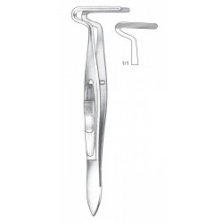 BERKE MICRO DRESSING FORCEP SMALL 10.8CM