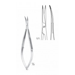 MICRO SPRING SCISSOR CVD. 11CM