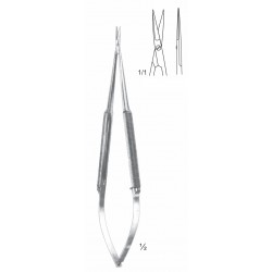 MICRO SPRING SCISSOR WITH SOLID ROUND HANDLE STR 18CM