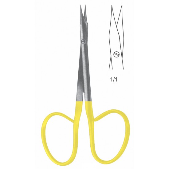 TC RIBBON STEVENS SCISSOR SH/SH STR 10CM