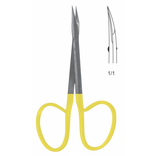 TC RIBBON STEVENS SCISSOR SH/SH CVD 10CM