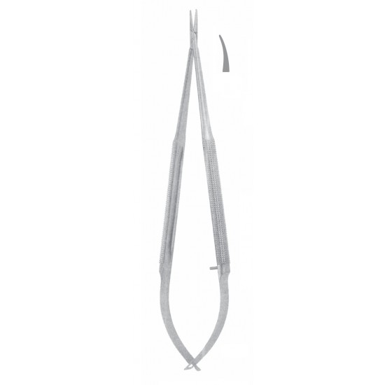 BARRAQUER DELICATE NEEDLE HOLDER SMOOTH CVD WITHOUT LOCK 14CM