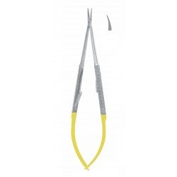 TC BARRAQUER MICRO NEEDLE HOLDER SMOOTH CVD WITH LOCK 14CM