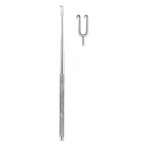 JOSEPH SKIN HOOK DOUBLE PRONG 5mm, 16CM