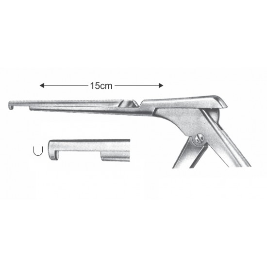 COLCLOUG LAMINECTOMY RONGUER DOWNWARD 3mm BITE 15CM