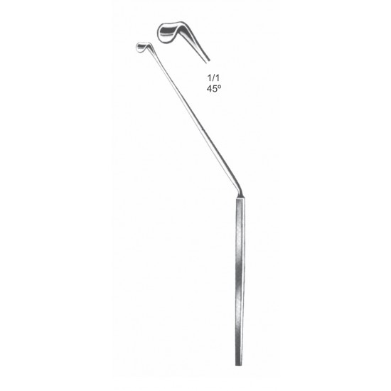 LOVE NERVE RETRACTOR 45 ANGLE 20CM