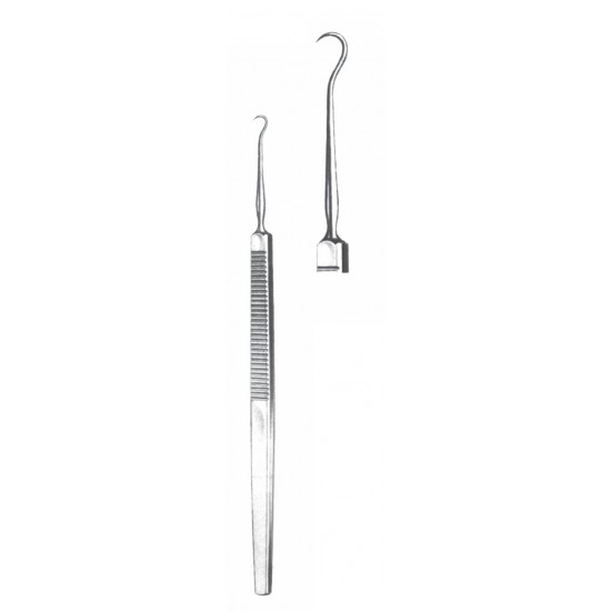 GRAEFE SKIN HOOK SHARP 16CM FIG-4