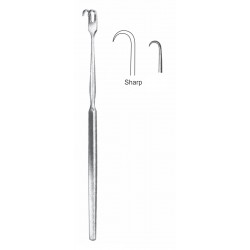 FINGER RETRACTOR 1-PRONG SHARP 16.5CM