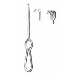 VOLKMAN RETRACTOR 4-PRONG BLUNT 22CM