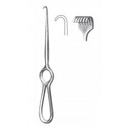 VOLKMAN RETRACTOR 6-PRONG BLUNT 22CM