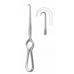 VOLKMANN RETRACTOR LARGE PATTERN SINGLE PRONG SHARP 12.5CM