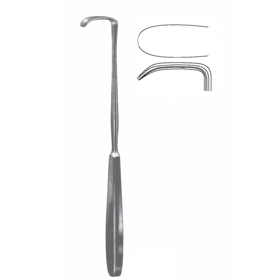 LANGEN-BECK RETRACTOR HOLLOW HANDLE 22CM FIG-2