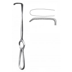 LANGEN-BECK RETRACTOR SOLID HANDLE 22CM FIG-4