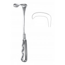 RICHARDSON RETRACTOR 36 X 28mm, 24CM FIG-2