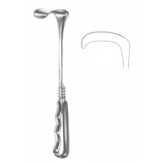 RICHARDSON RETRACTOR 36 X 28mm, 24CM FIG-2