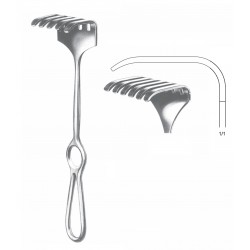 ISRAEL RETRACTOR 50 X 60mm, 23.5CM FIG-3