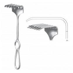 ISRAEL RETRACTOR 70 X 70mm, 23.5CM FIG-4