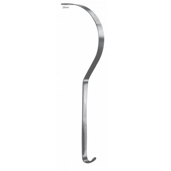 DEAVER RETRACTOR 25mm, 36CM