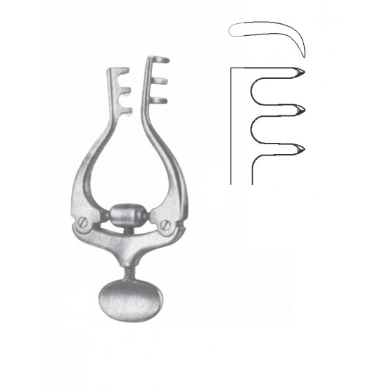 JANSEN RETRACTOR 10CM