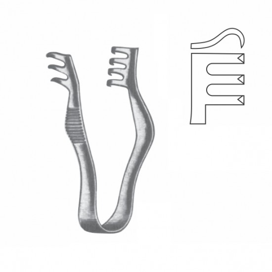 FINSEN INFANT RETRACTOR SHARP 5CM