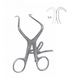 DEBAKEY SELF RETAINING RETRACTOR 10CM