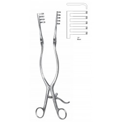 ADSON SELF RETAINING RETRACTOR 4X5 PRONG BLUNT 32CM