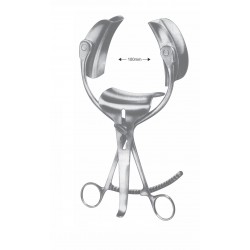 COLLIN ABDOMINAL RETRACTOR 38 X 80 X 100mm, 21CM