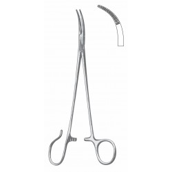 SCHNIDT TONSIL SEIZING FORCEP 1-CUT RING FULL CVD 23CM