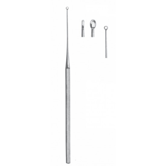 BUCK EAR CURETTE BLUNT 16.5CM FIG-00