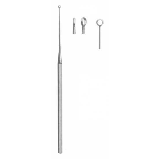 BUCK EAR CURETTE BLUNT 16.5CM FIG-3