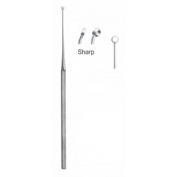 BUCK EAR CURETTE SHARP CVD 16.5CM FIG-2