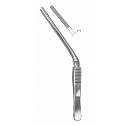 WILDE EAR FORCEP 13CM CROSS ACTION