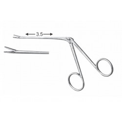 HARTMAN EAR FORCEP SERRATED GENERAL 9CM SHAFT