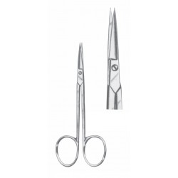 CUTICAL NAIL SCISSOR STR 10CM