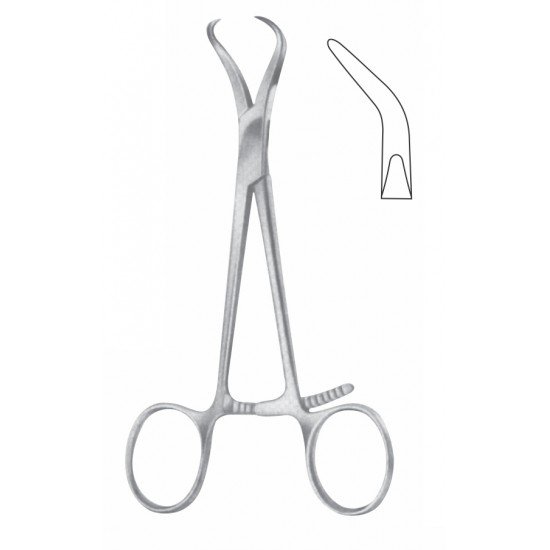 FINGER REPOSITION BONE HOLDING FORCEP 13CM