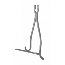 KERN BONE HOLDING FORCEP WITH RACHET 14CM