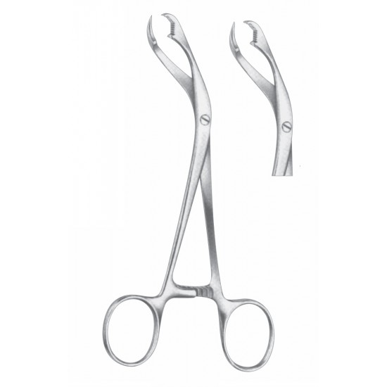 VERBRUGGE BONE HOLDING FORCEP 18CM