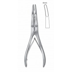 MINI RUSKIN DOUBLE ACTION BONE RONGUER 4mm POINT CVD 15CM