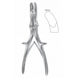 STILLE DOUBLE ACTION BONE RONGUER 10mm POINT, CVD 21CM