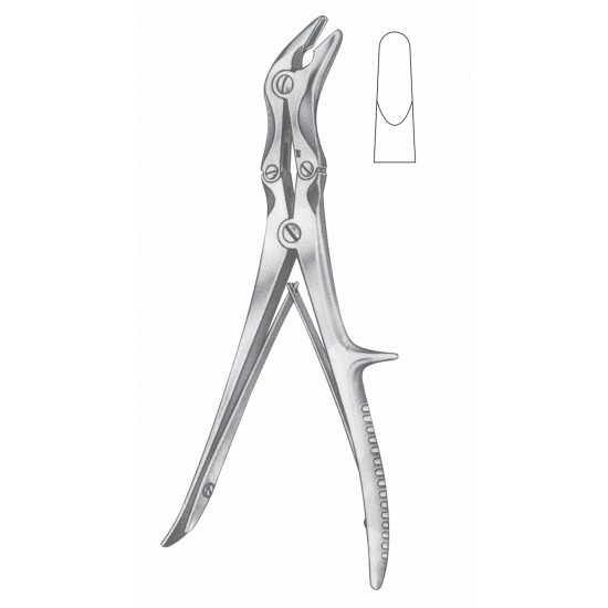 STILLE-LUER (DUCKBILL) DOUBLE ACTION BONE RONGUER 6 X 15mm 23XCM