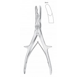 STILLE-RUSKIN DOUBLE ACTION BONE RONGUER 8mm BITE CVD 23CM